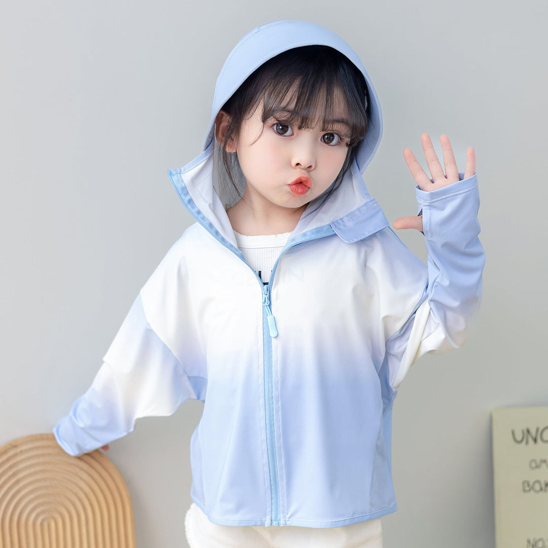 Damen Sportliche UV-Schutzjacke mit Kapuze Echo Archiv