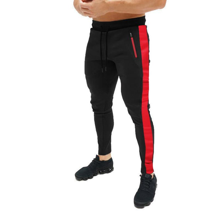 Herren Sportliche Jogginghose mit seitlichen Reißverschlusstaschen Echoarchiv