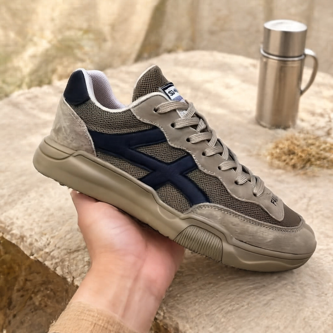Herren Sportliche Sneaker mit robuster Gummisohle Echoarchiv