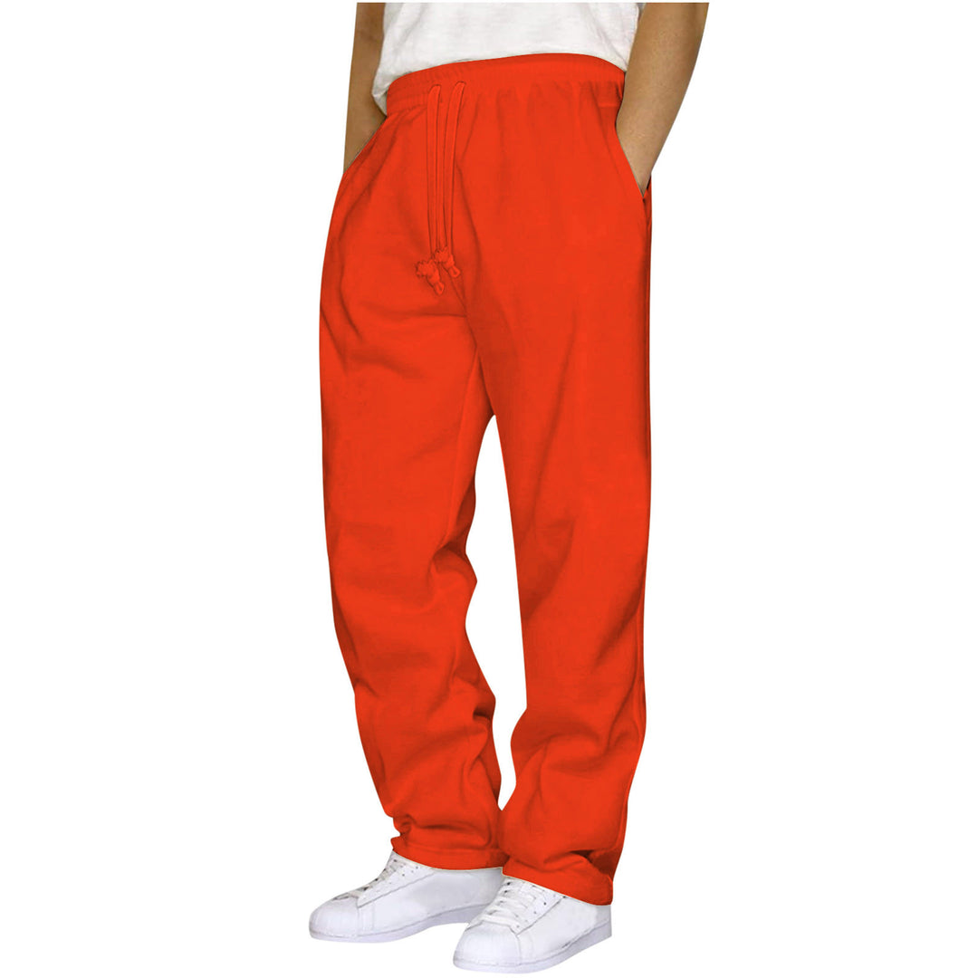 Damen ungekürzte Relax-Freizeithose mit hohem Komfortbund, innenliegendem Kordelzug und seitlichen Eingrifftaschen – Avélisse