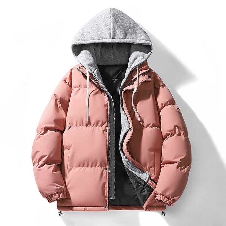 Herren Zweilagige Pufferjacke mit integrierter Kapuzen‑Sweatlage und Thermofutter Echo Archiv