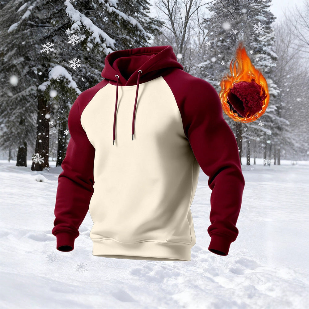 Herren Kapuzenpullover mit Raglanärmeln und modernem Schnitt Echoarchiv