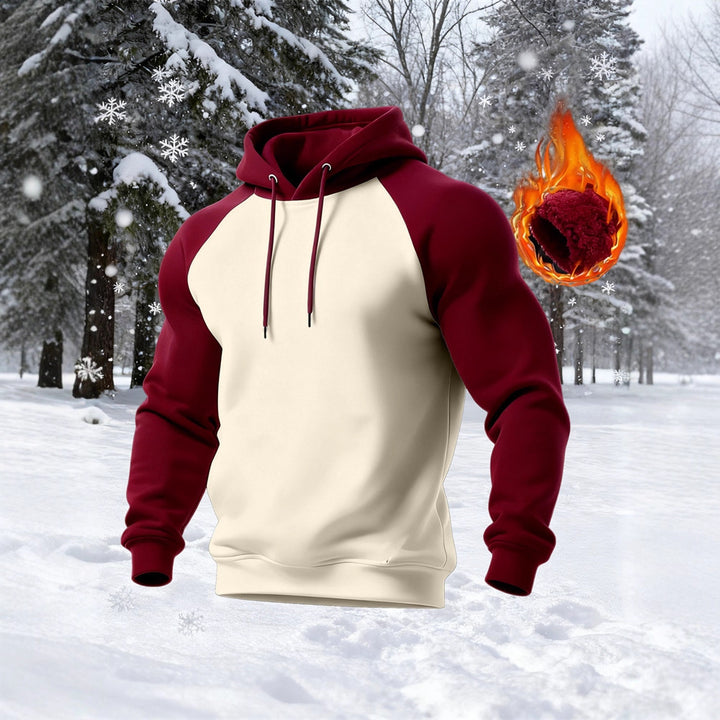Herren Kapuzenpullover mit Raglanärmeln und modernem Schnitt Echoarchiv
