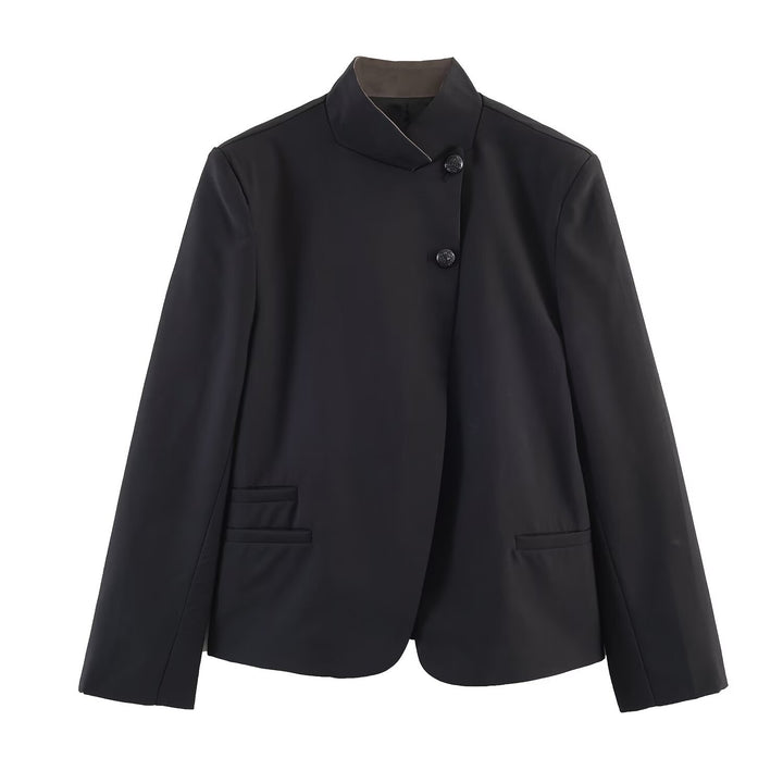 Damen Weite Tailored-Hose mit hoher Taille, Bügelfalte und Eingrifftaschen Echo Archiv
