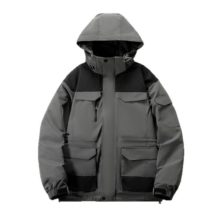 Damen Modische Funktionsjacke mit Hohem Kragen Echoarchiv