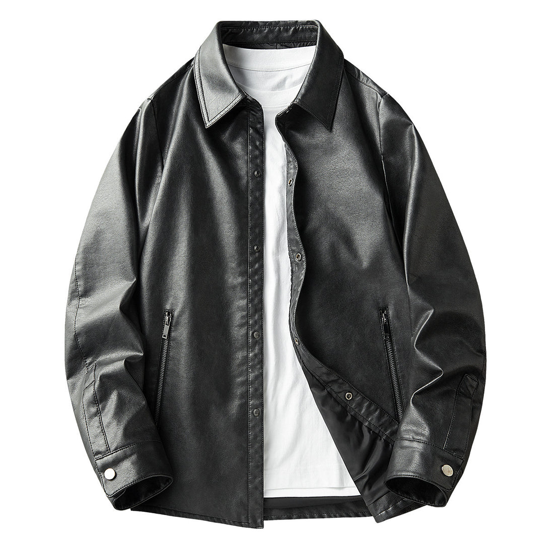 Herren Modische Lederjacke 1787797546 – Valtoré