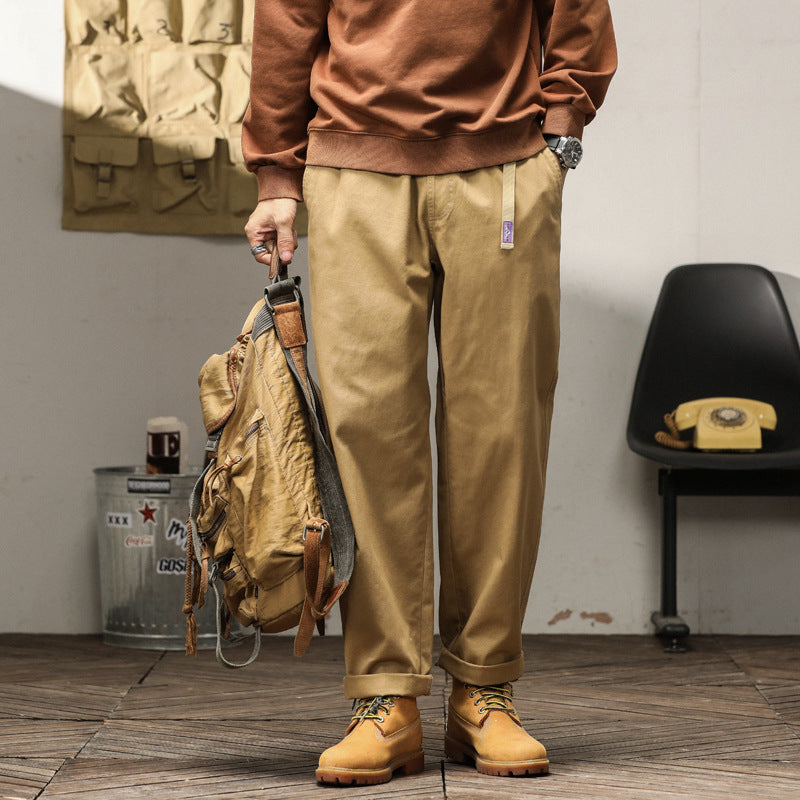 Herren lockere Outdoor-Hose mit verstellbarem Bund und funktionalen Taschen Echoarchiv