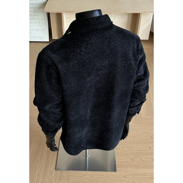 Herren Bedrucktes Langarmhemd Echo Archive