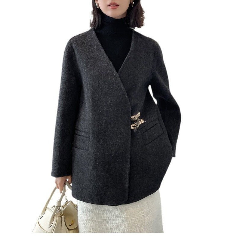Damen Elegante und lässige Strickjacke Echoarchiv