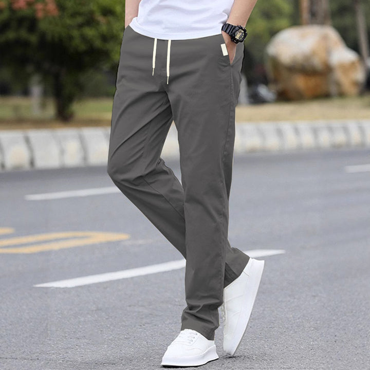 Herren Freizeit-Hose mit verstellbarem Bund und atmungsaktivem Material Echoarchiv