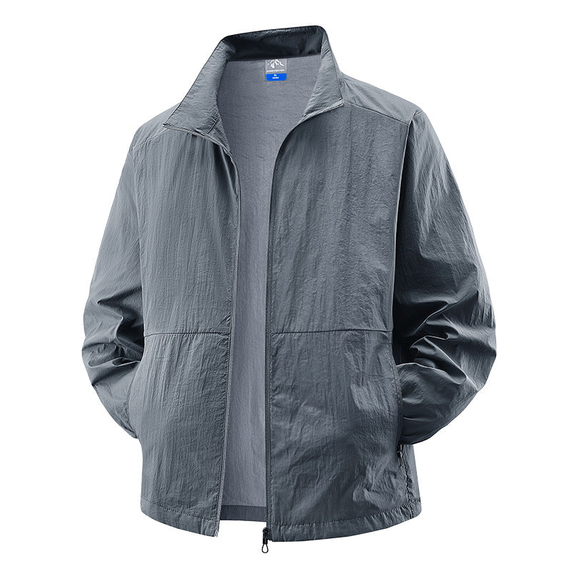 Herren Leichte Packbare Windjacke Echo Archiv