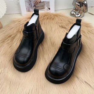 Damen Stilvolle Leder-Boots mit Kuschelfutter Echo Archiv