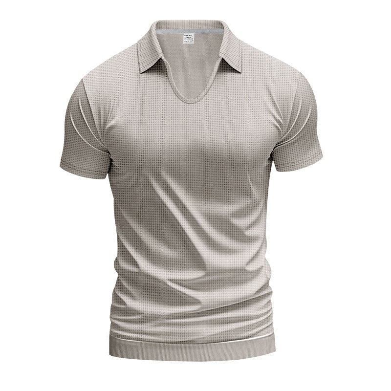 Herren Polo-Shirt mit strukturiertem Design und modernem Schnitt Echoarchiv