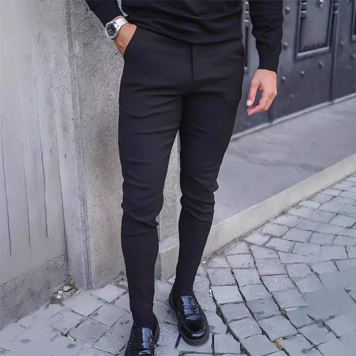 Herren Slim-Fit Hose mit innovativem Stretchmaterial Echoarchiv