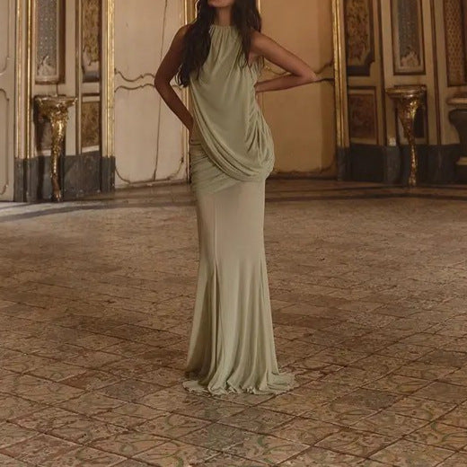 Damen Elegantes Wickelkleid Echo Archiv