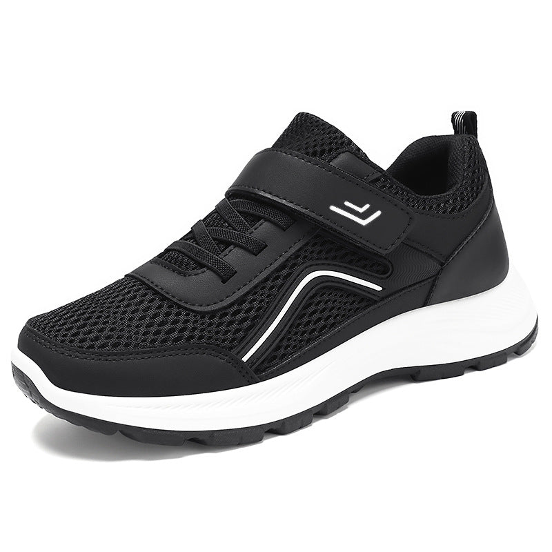 Herren nan atmungsaktiver Mesh-Freizeitsneaker mit Klettverschluss, ergonomischer EVA-Zwischensohle und profiliertem Gummi-Outdoorsohle Echo Archiv
