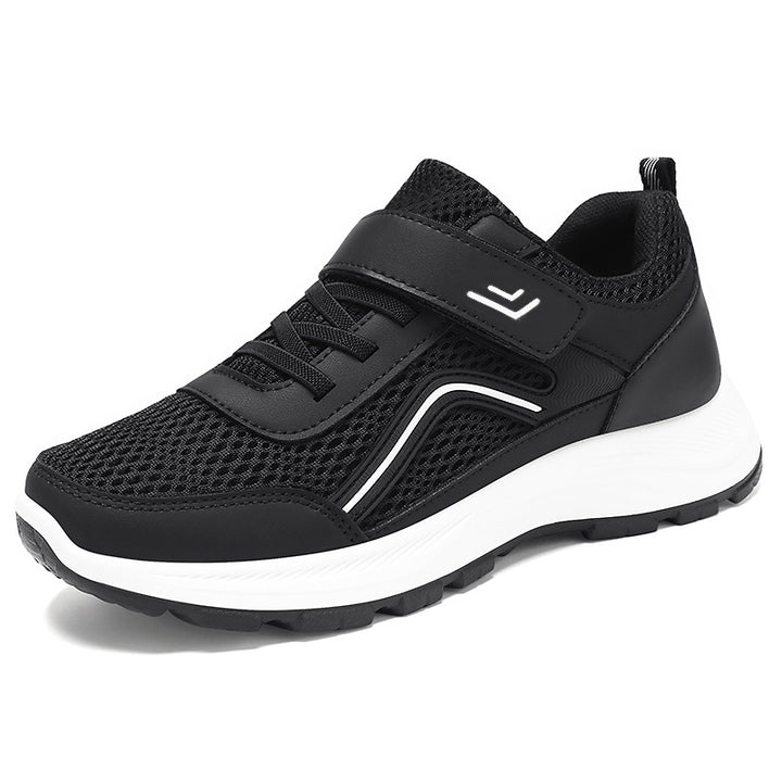 Herren nan atmungsaktiver Mesh-Freizeitsneaker mit Klettverschluss, ergonomischer EVA-Zwischensohle und profiliertem Gummi-Outdoorsohle Echo Archiv