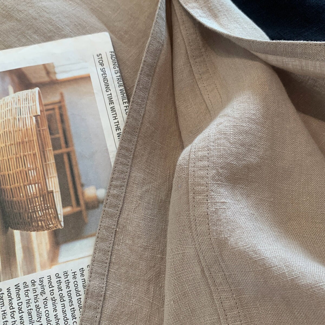 Damen Legere Leinenbluse Echoarchiv