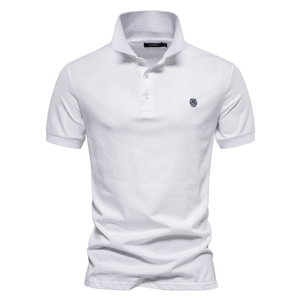 Herren Polo-Shirt mit feiner Piqué-Struktur und klassischem Kragen Echoarchiv