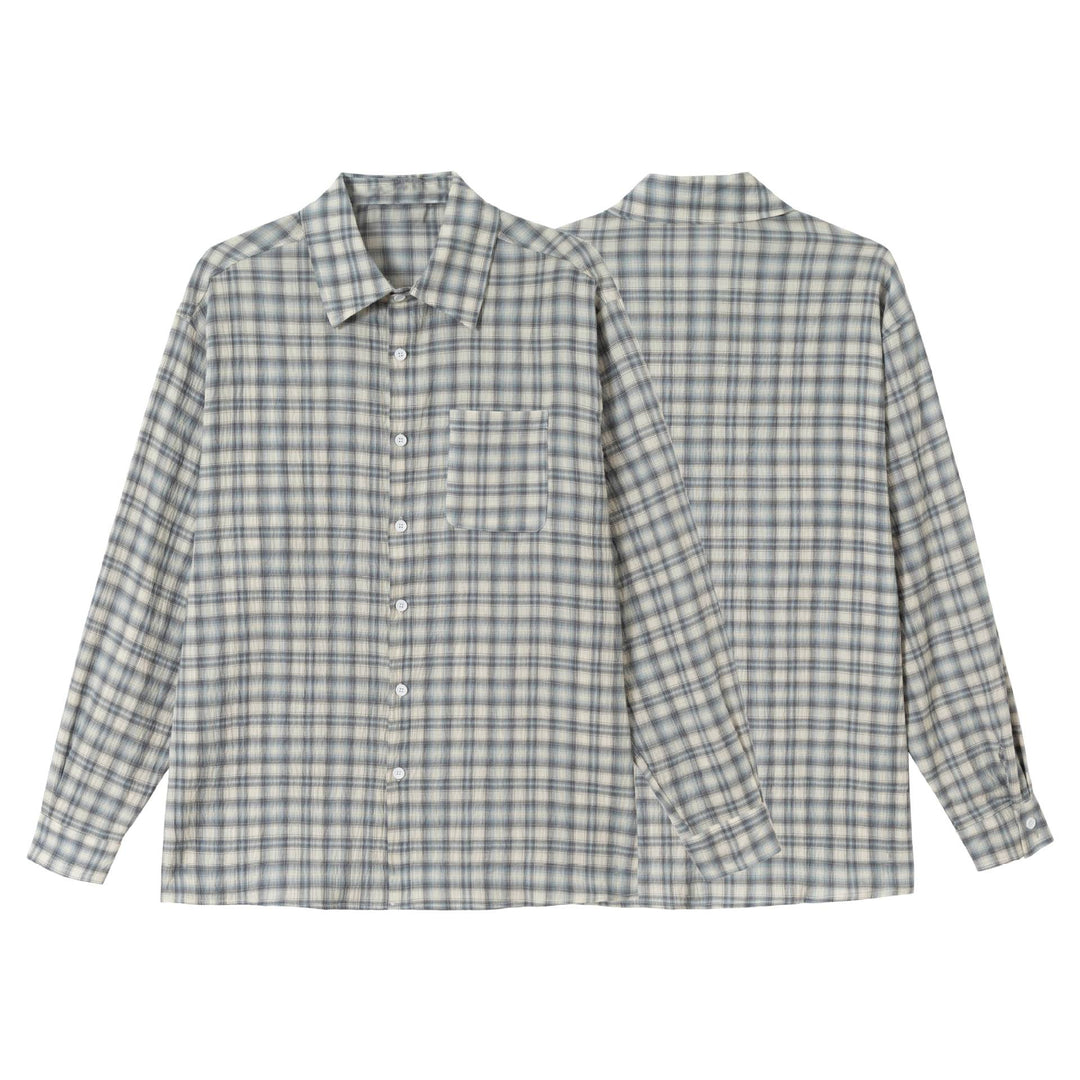 Unisex Oversize Karobluse mit aufgesetzter Brusttasche und kastigem Schnitt Echoarchiv