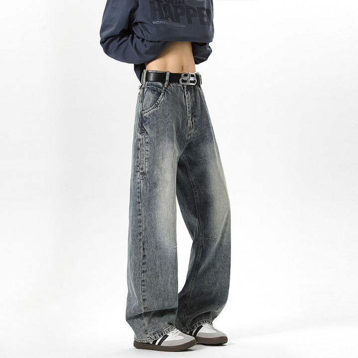 Damen Weit geschnittene High Waist Jeans Echo Archive