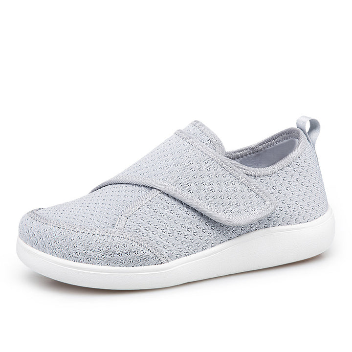Herren nan orthopädischer Pantoffel mit verstellbarem Klettverschluss, atmungsaktivem Mesh und stoßdämpfender Schaumstoffsohle Echo Archiv