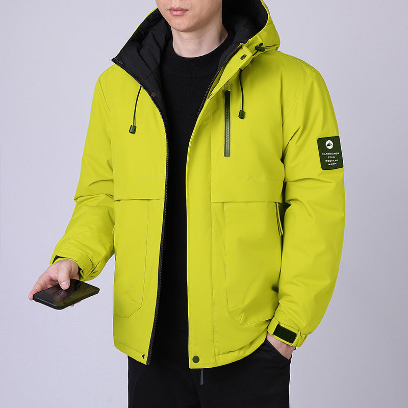 Herren isolierte Outdoor-Jacke Echoarchiv