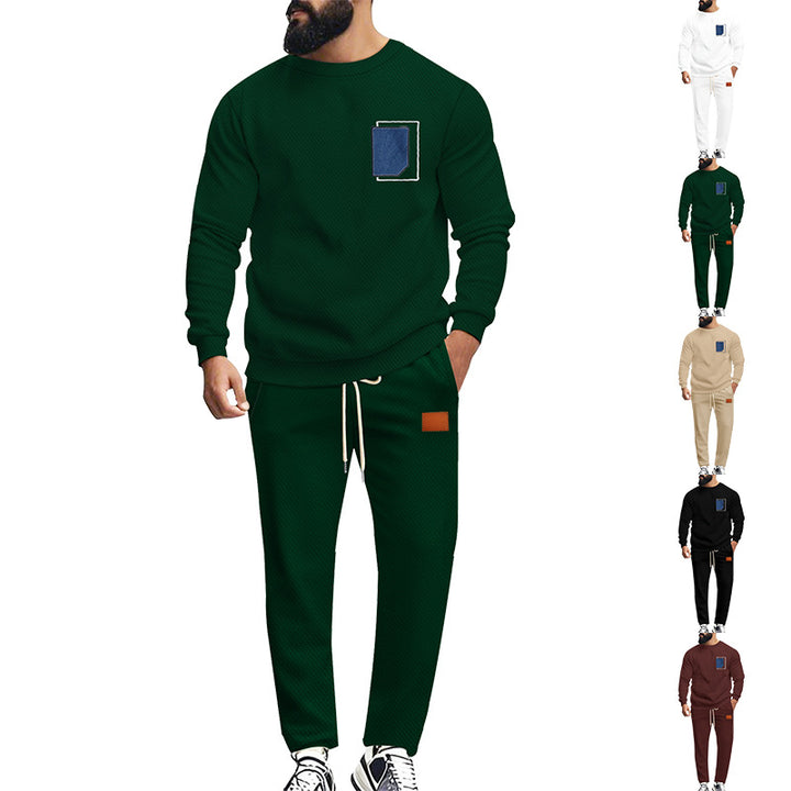 Herren Bequemer Freizeitanzug mit modischem Design und praktischen Taschen Echoarchiv