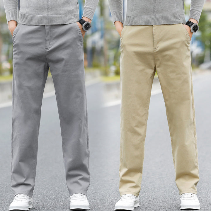 Herren legere Freizeithose mit elastischem Bund und praktischen Taschen Echoarchiv