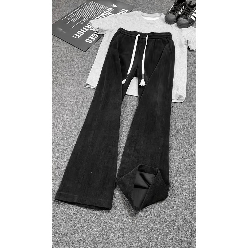 Damen Modische und weite Flared-Hose – Avélisse