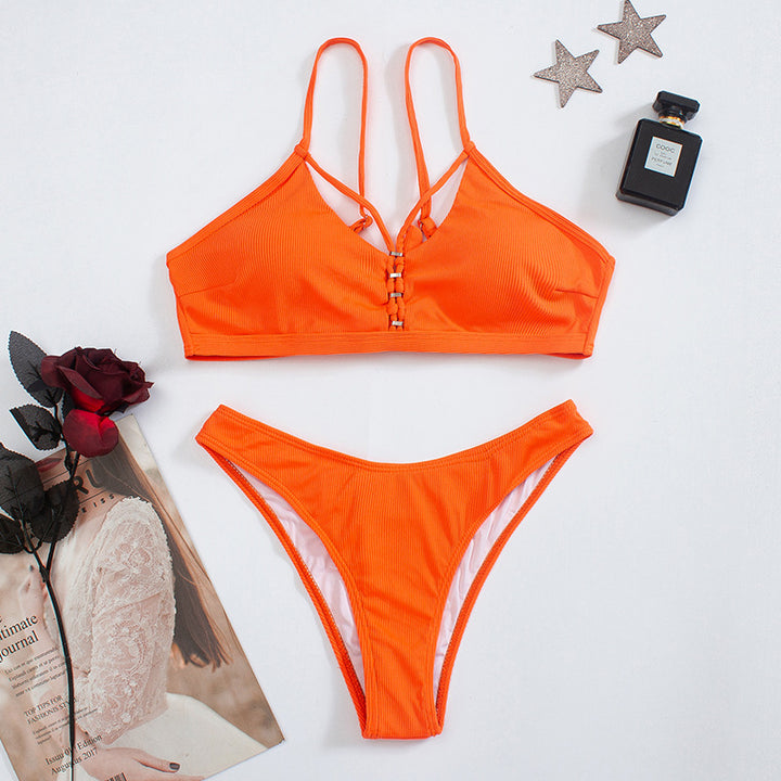 Damen Bikini-Set mit raffinierten Trägersystem und elegantem Verschluss Echo Archiv