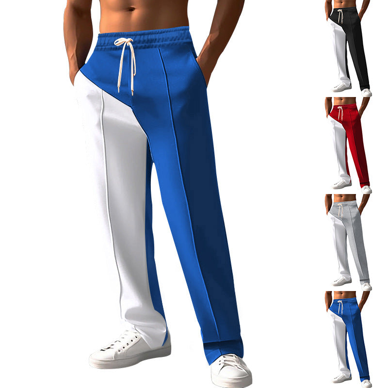 Herren Sportliche Jogginghose mit stylishen Kontraststreifen und elastischem Bund Echoarchiv