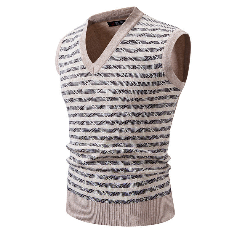 Herren ärmelloser Pullover Echoarchiv