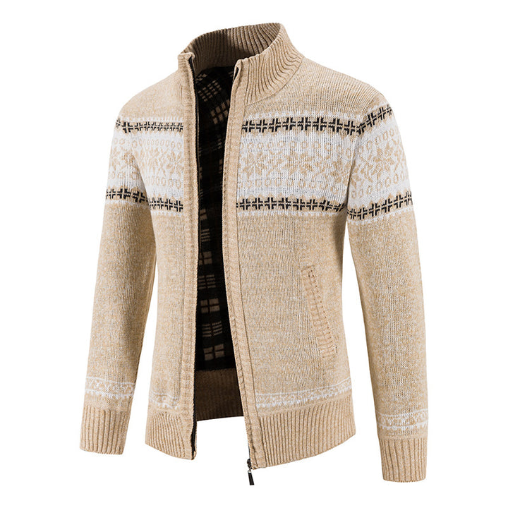 Herren Strickjacke mit zukunftsweisendem Design Echoarchiv