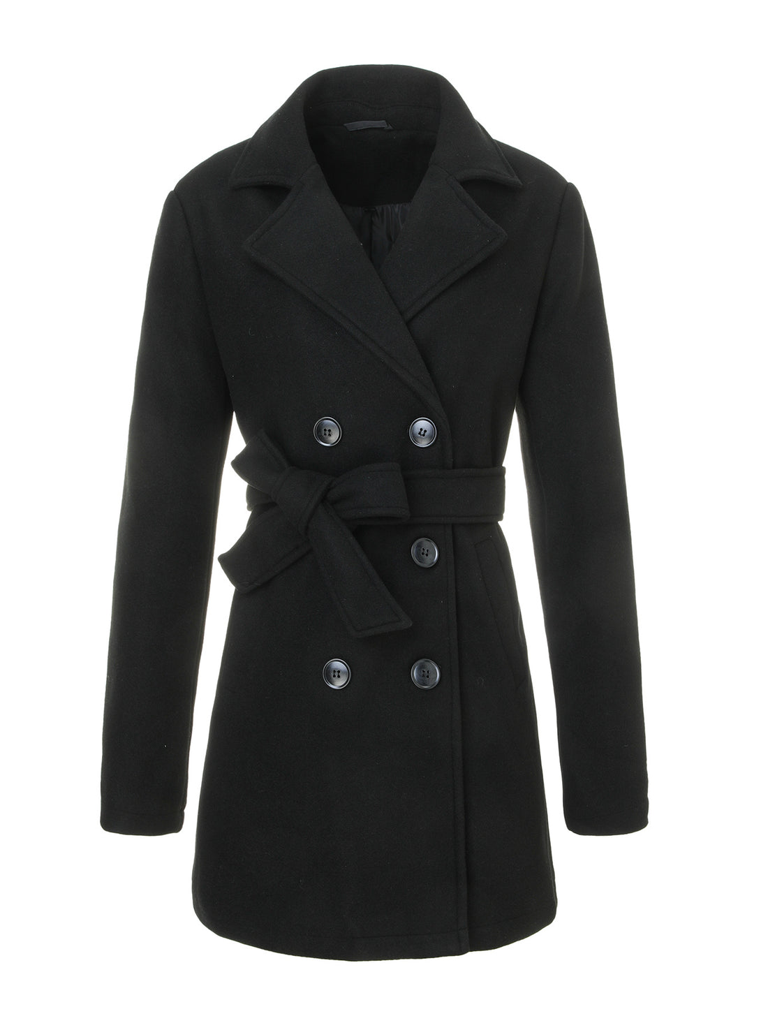 Damen Eleganter Kappenmantel – Montévia