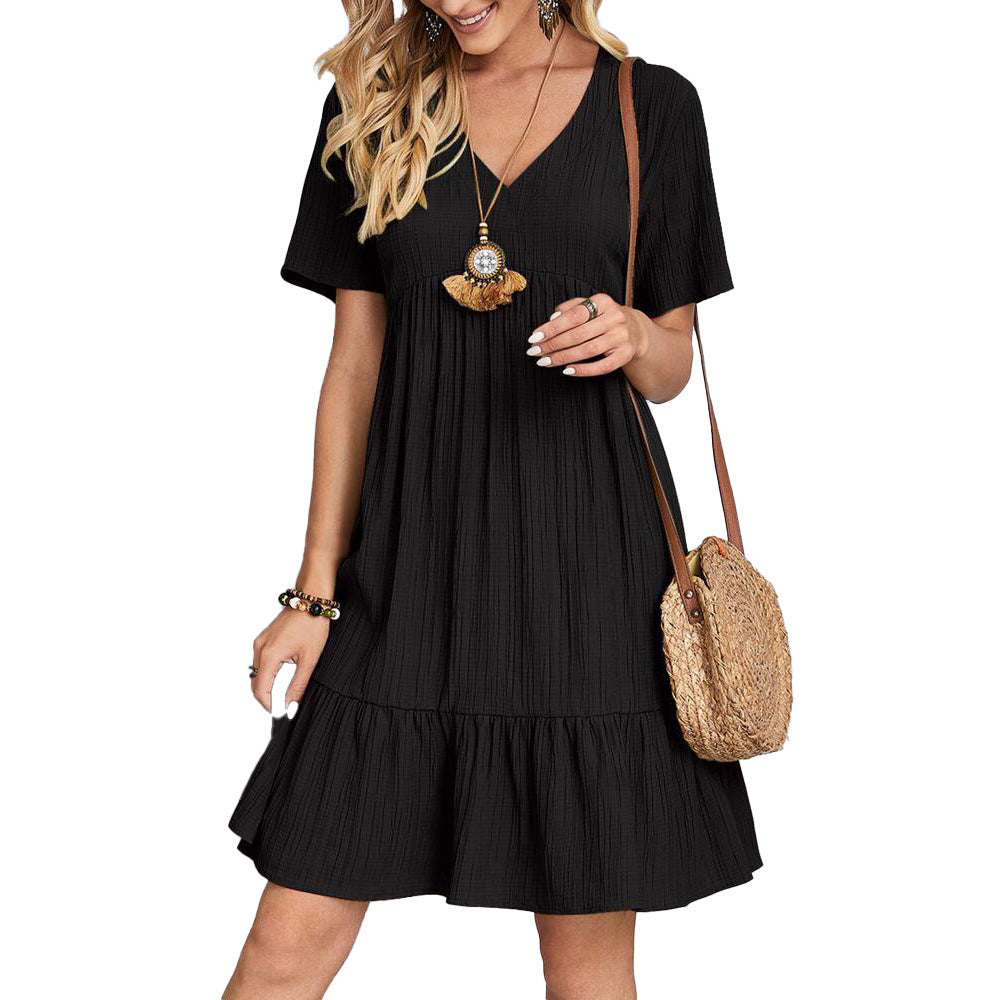 Damen luftiges Strandkleid mit schmeichelndem Schnitt Echo Archiv