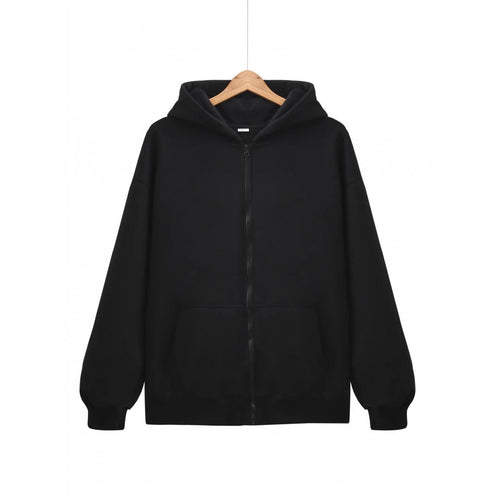 Unisex nan leichter Reißverschluss-Hoodie mit innen angerautem French-Terry, flachen Nähten und Kängurutaschen Echo Archiv