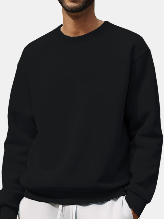 Herren lässiger Sweatpullover mit überschnittenen Schultern Echoarchiv