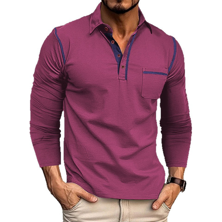Herren Langarm Poloshirt Echoarchiv