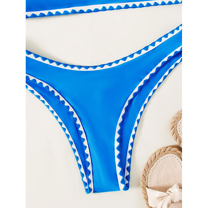 Damen Bikini-Set mit raffiniertem geometrischem Schnitt und verstellbaren Trägern Echo Archiv