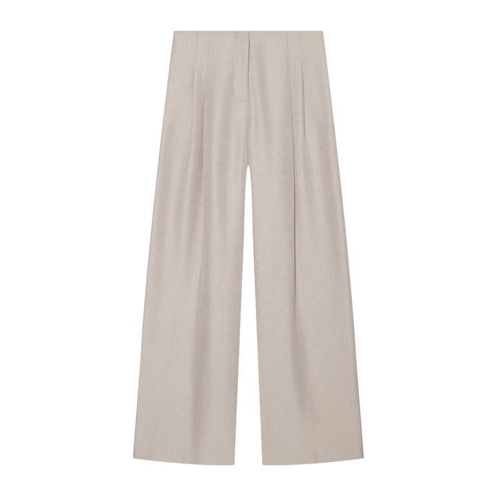 Damen nan weite Palazzo-Hose mit hoher Taille und Bügelfalte Echo Archiv