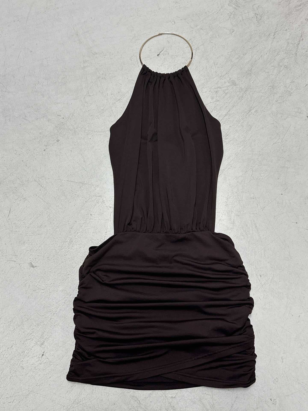 Damen elegantes Minikleid mit schickem Ringverschluss Echo Archiv