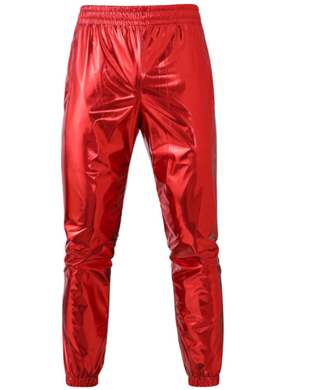 Herren nan Bomberjacke mit durchgehendem Reißverschluss, reflektierendem Metallic-Finish und elastischen Bündchen Echo Archiv