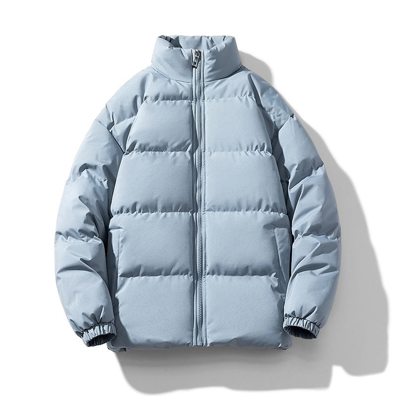Unisex Leichte gesteppte Daunenoptik Pufferjacke mit Stehkragen und Zwei-Wege-Reißverschluss Echo Archiv