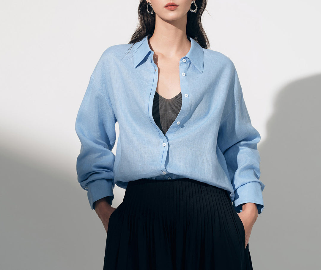Damen Leichte und luftige Bluse Echoarchiv