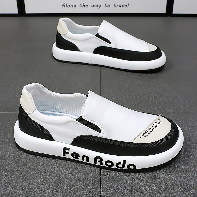 Damen Modische Slip-On Sneakers mit atmungsaktiver Oberflächenstruktur Echo Archiv