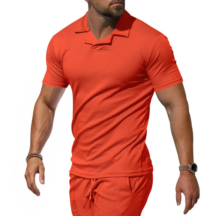 Herren sportliches Polo-Shirt Echoarchiv