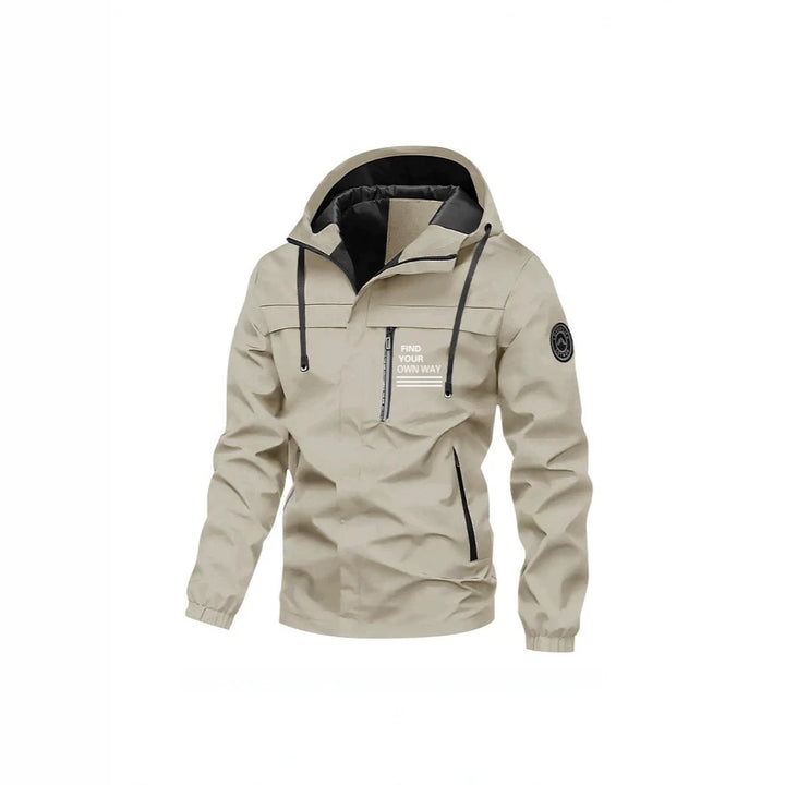 Herren Funktionsjacke mit hohem Kragen Echo Archiv