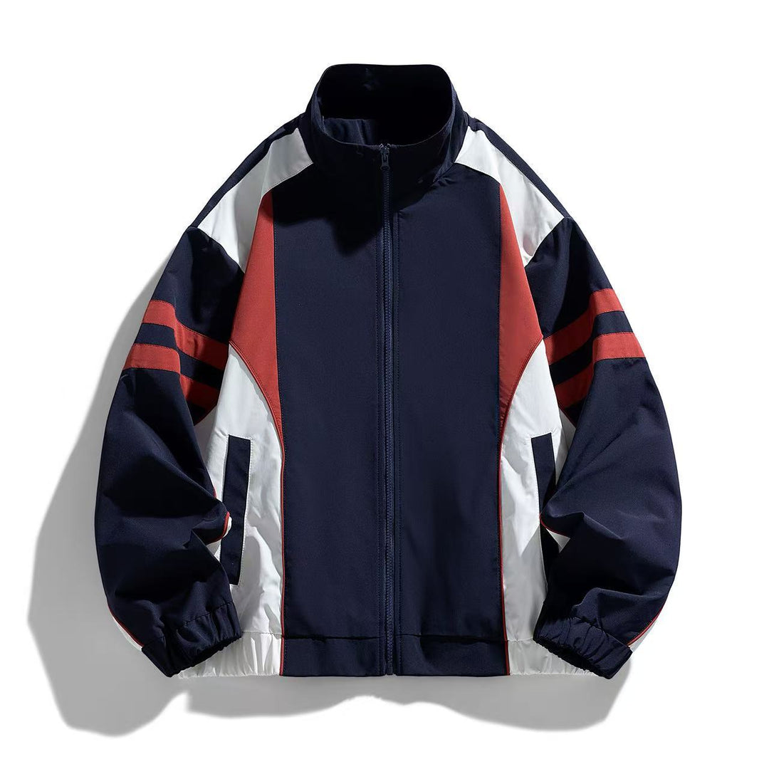 Herren Sportliche Windbreaker-Jacke Echo Archiv