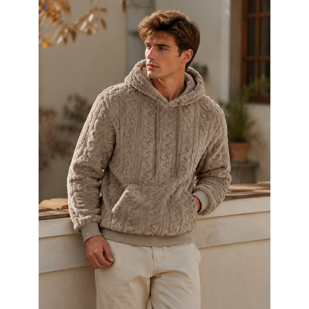 Herren Gemütlicher Kapuzenpullover Echo Archiv